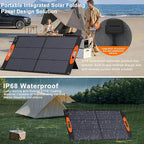 N-Type 16BB 100W Portable Solar Panel 18V ETFE Portable Foldable Solar Charger - Image 3