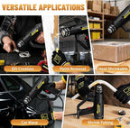 TECKWRAP Heat Gun 2000W with LCD Display, Adjustable Hot Air Gun - Image 7