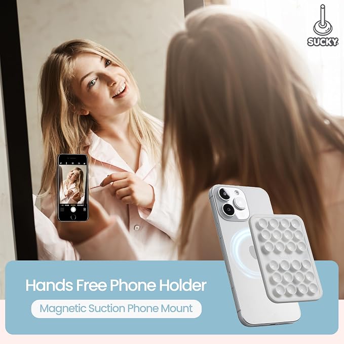 SUCKY Silicone Suction Phone Case Adhesive Mount - Image 6