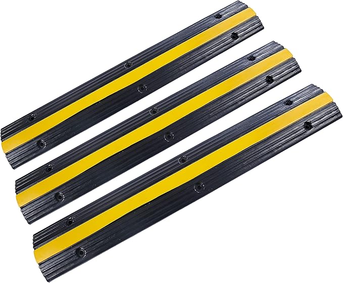 Rubber Cable Ramp Cord Cover Cable Protector Ramps Wire Hose Protective 1 by YONSHENG