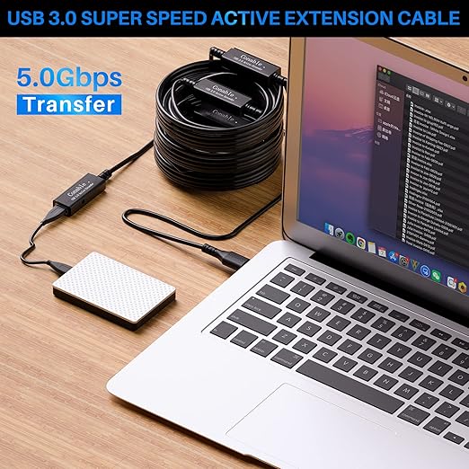 USB 3.0 Active Extension Cable 100 Feet, Long USB Type-A Male to Female - Image 6
