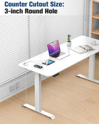 Jgstkcity 65W USB-C Hidden Desktop Power Grommet: 1 AC Outlet, 8 USB Charging - Image 3