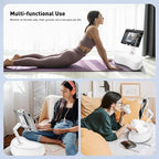 AboveTEK Tablet Pillow Stand for Bed, Hands-Free 360° Adjustable iPad Pillow - Image 3