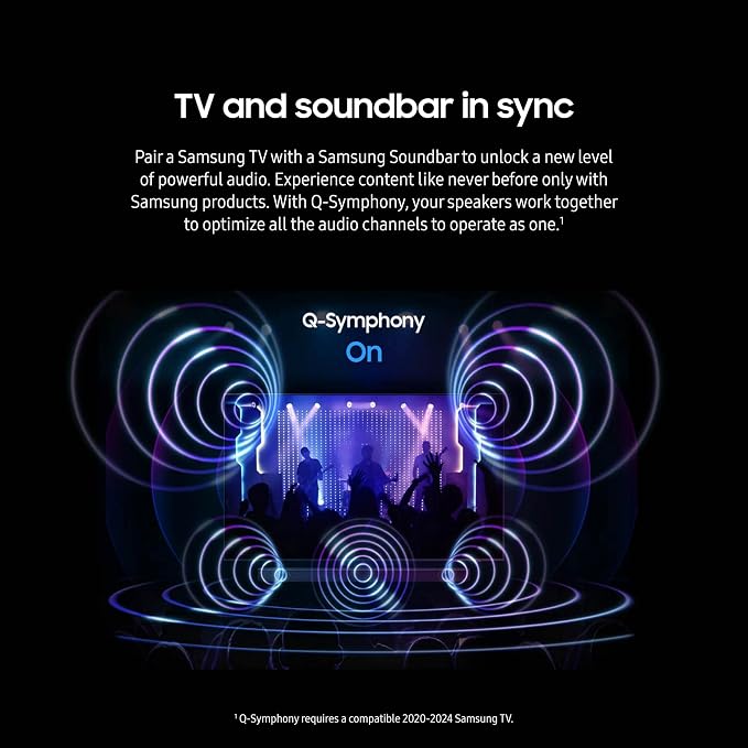 Samsung Q800D 5.1.2ch Soundbar w/Wireless Dolby Atmos Audio, Q-Symphony - Image 3