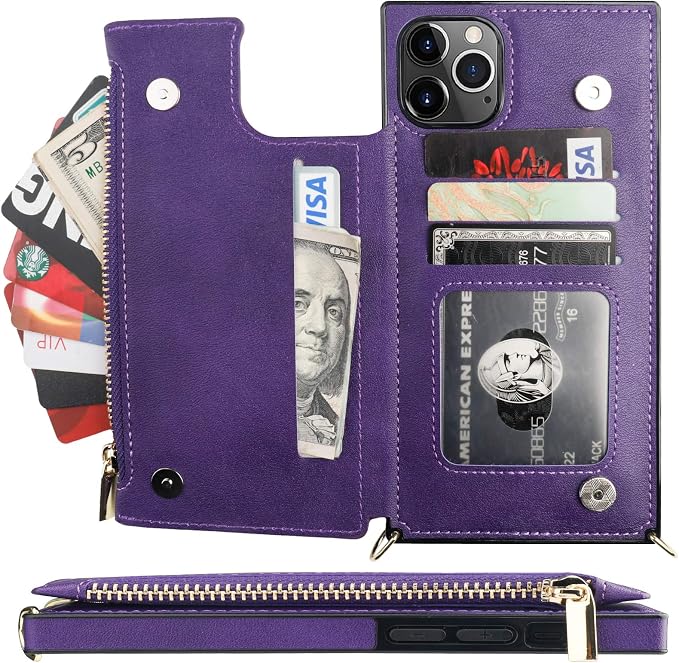 Bocasal Crossbody Wallet Case for iPhone 11 Pro Max - Image 3