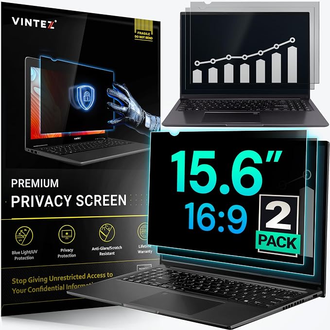 VINTEZ 15.6 Inch 16:9 Privacy Screen by VINTEZ