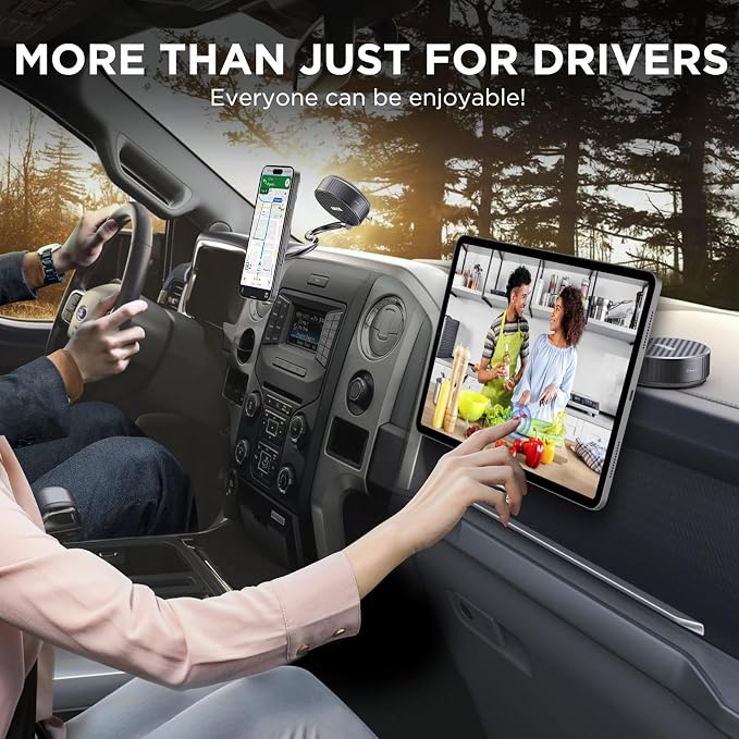 Magsafe Car Mount, Magnetic Phone Older, N55 Super Strong Suction Cup, 360° - Image 5