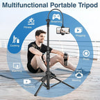 82" Tripod for iPhone, Phone Tripod Compatible - Image 7