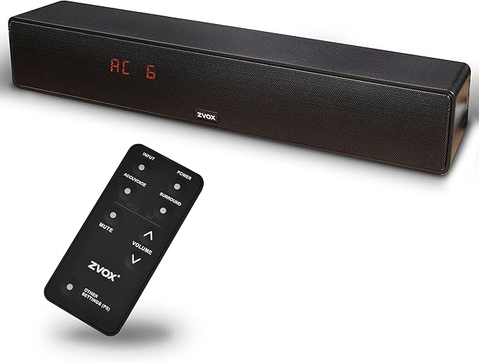 ZVOX Dialogue Clarifying Sound Bar by ZVOXAudio