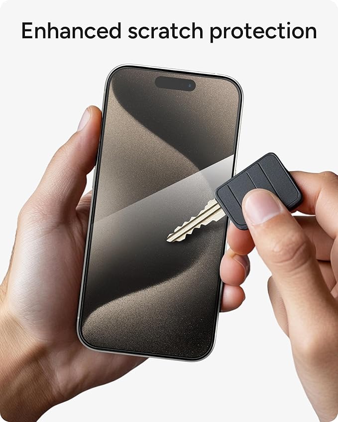 ZAGG InvisibleShield Glass Elite iPhone 15 Pro Screen Protector - Image 3