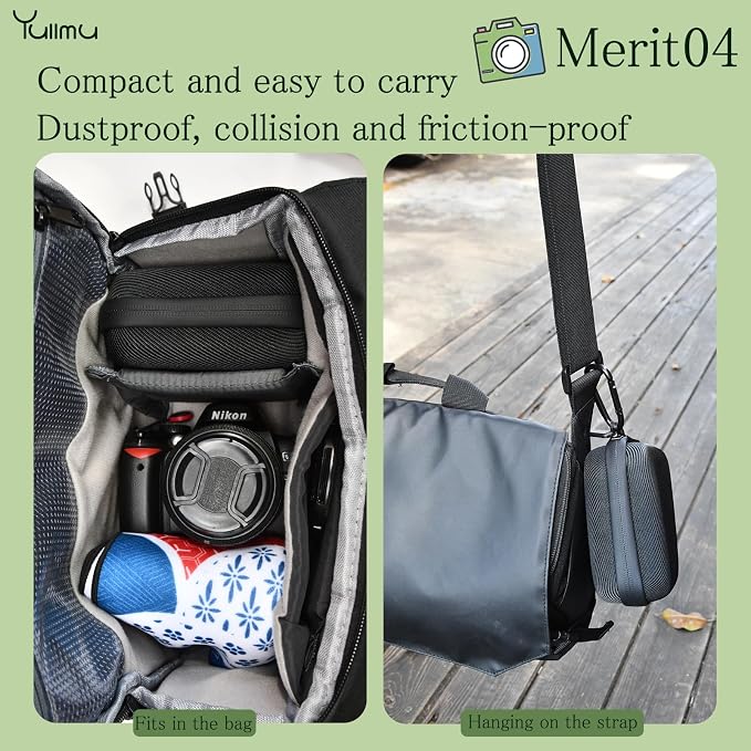 Hard Shell Camera Filter Case Camera Filter Accessories and Storage Suitable - Image 3