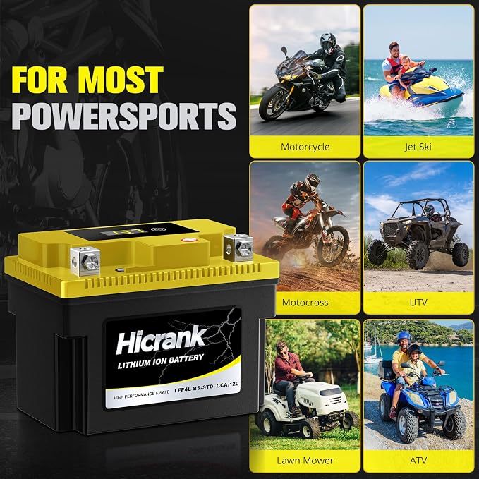 YTX4L-BS STD Standard Lithium Motorcycle Battery - Image 7