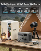 Portable Power Station 1000W, 576Wh Solar Generator - Image 3