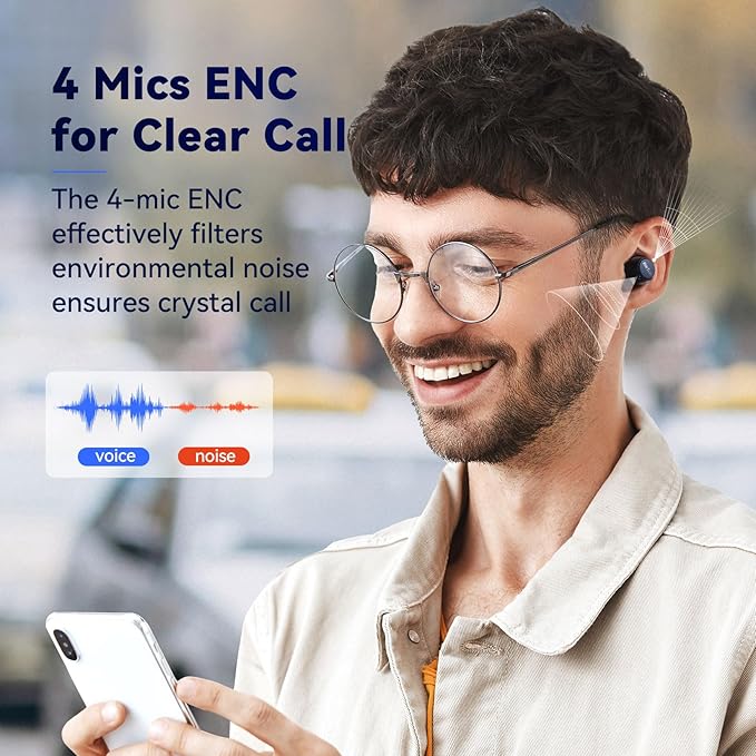 EarFun Free 2S Wireless Earbuds, 4 Mics - Image 3