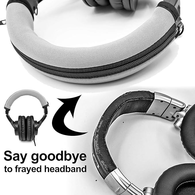 Replacement Headband Cover Compatible ATH M50X M50 M40X M40 M30X M20X Headphones - Image 3