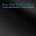 Mouse Pad 3 Pack, 35% Larger Size, Smooth Surface, Stitched Edges, Non-Slip - Image 9
