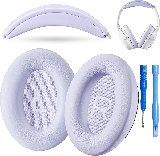 Replacement QC Ear Pad and Headband Pad Kit Cushion. Compatible by AccessoryHouseGlobalUSA
