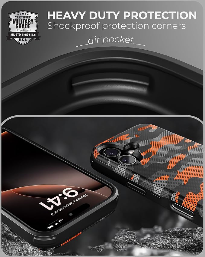 TORU CX Slim for iPhone 16 Case Wallet | Protective Shockproof Heavy Duty Cover - Image 5