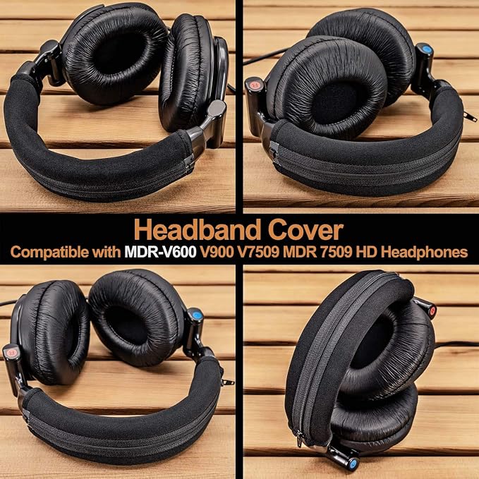 Replacement Headband Cover Compatible ATH M50X M50 M40X M40 M30X M20X Headphones - Image 8