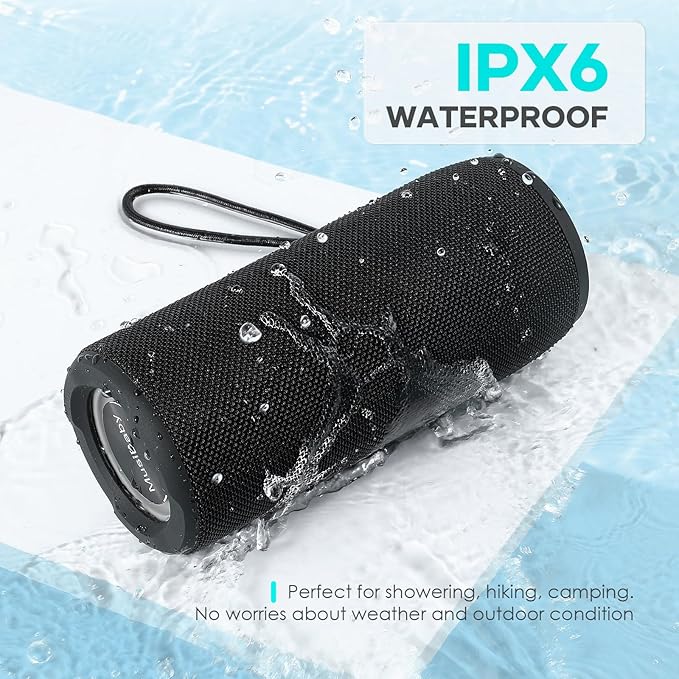 Bluetooth Speaker IPX6 Waterproof.Musibaby M88pro - Image 4
