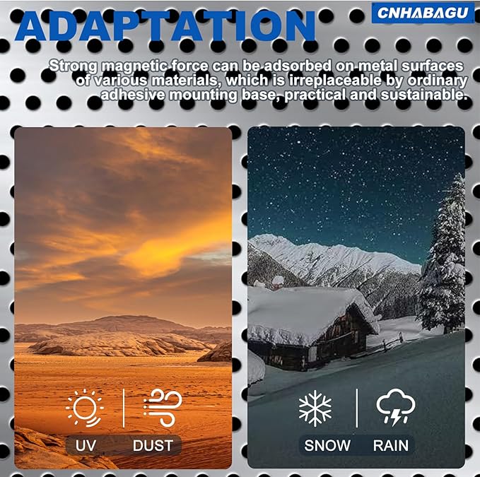 Magnet Zip Tie Mount Clips Magnetic Zip Ties Mount Base Holder Multipurpose - Image 5