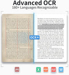 CZUR Shine Ultra Smart Portable Document Scanner, Thin Book Scanner - Image 3