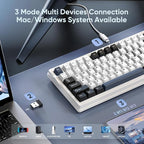 RedThunder K95 Wireless Mechanical Keyboard, TFT Screen & Knob, Tri-Mode - Image 4