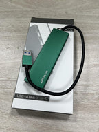 USB Hub, USB 3.0 Hub Aluminum Alloy Ultra Slim USB Splitter, Portable 4 Port - Image 9