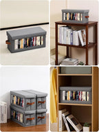 4 Pack DVD Storage Box with Visible Window, Dustproof CD/DVD Case Holder - Image 7