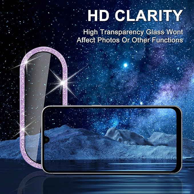 for Samsung Galaxy A26/A36/A56 Camera Lens Protector, Individual Metal Ring - Image 4