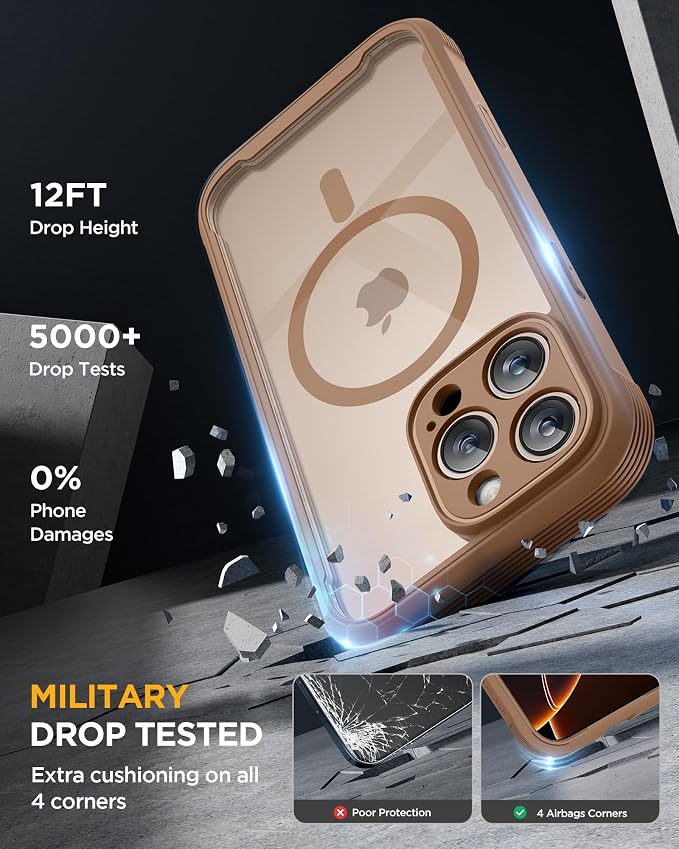 Miracase Magnetic for iPhone 16 Pro Max Case 6.9'' Full-Body Phone case - Image 5