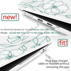 TWOLSKOO Compatible with M4 MacBook Air 13.6 inch Case 2025-2022 Release M4 - Image 2