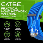 GearIT 50-Pack, Cat5e Ethernet Patch Cable 3 Feet - Image 8