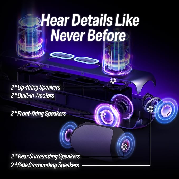 OXS Thunder Pro+ Gaming Soundbar - Image 5