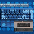 nuphy Halo96 V2 Wireless Mechanical Keyboard, 96% Hot Swappable, 99 Keys RGB - Image 4