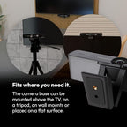 Smart 4K Compact Video Conference Camera – Ultra HD 120° Wide Lens, AI - Image 7