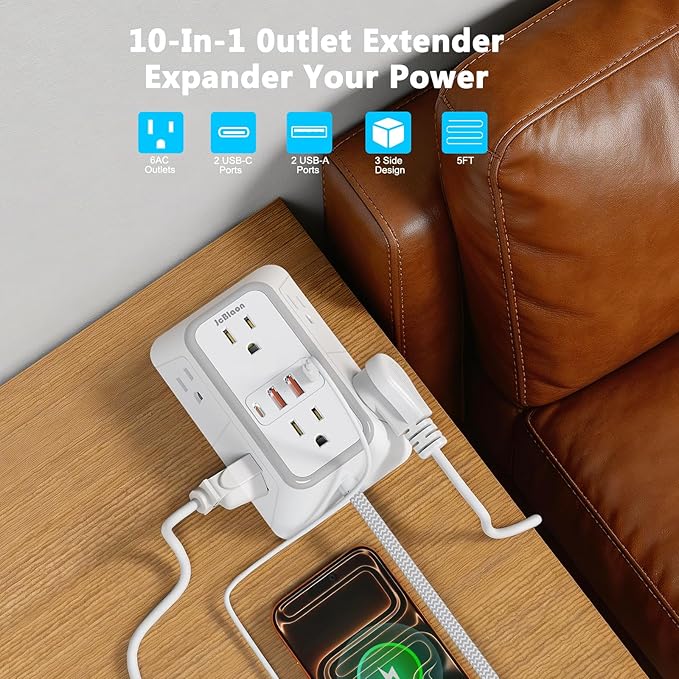 Power Strip Extension Cord - Image 2