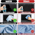 walrfid 2 Pcs Car Screen Cleaner Spray and Wipe, TV Computer Laptop Touchscreen - Image 4