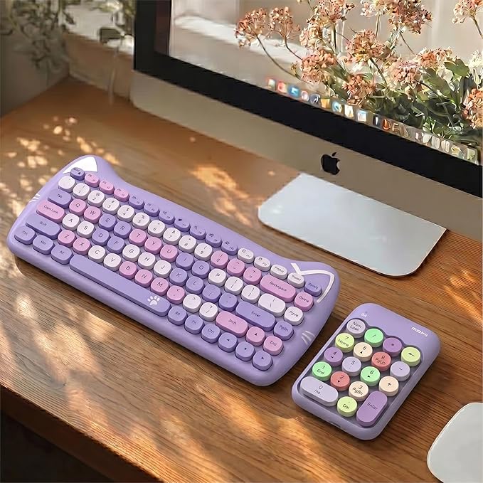Lomiluskr Cute Wireless Number Keypad - Image 3