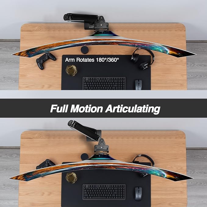 AVLT Single Monitor Arm Desk Mount - Image 6