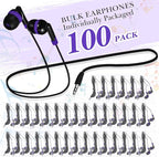 Kanayu 100 Pack Wired Earbuds Bulk - Image 2