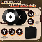 25 Pcs Recordable Blank Media Discs 700MB 80 Minutes 52X - Image 2