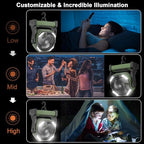 KITWLEMEN 20000mAh Battery Powered Camping Fan - Image 4