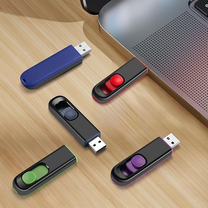 64GB USB Flash Drive 2 Pack 64 GB USB Thumb Drive Memory Stick Jump Drives - Image 6