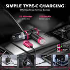 Handheld Car Vacuum with 15000PA Power, 4 in 1 Small Powerful Cordless Vacuum - Image 5