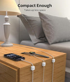 9 Pack Magnetic Cable Clips Cord Organizer, Desk Cable Management Accessories - Image 3