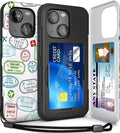 TORU CX Slim for iPhone 15 Case Wallet | Protective Shockproof Heavy Duty Cover by TORU