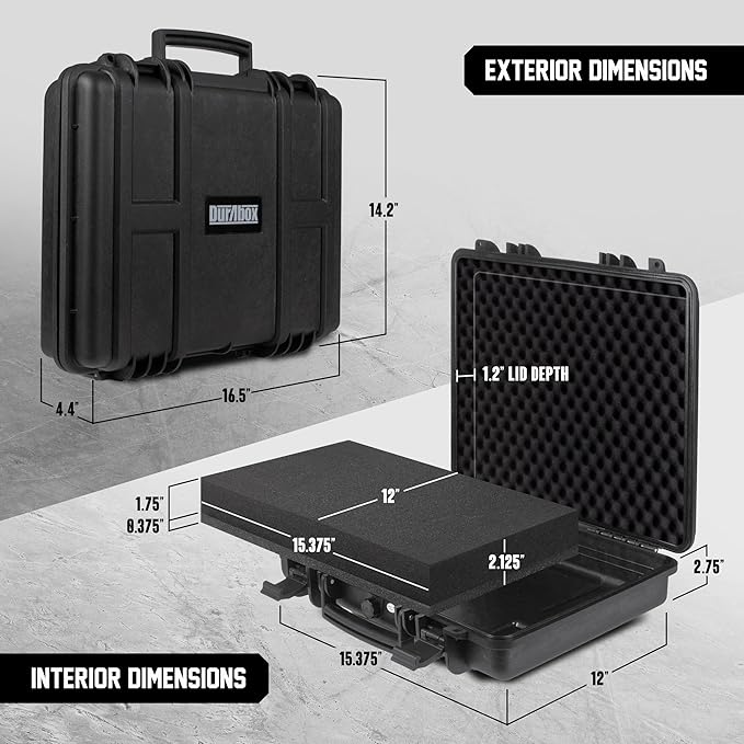 All Weather Hard Case 16 x 14 x 4” - Image 5