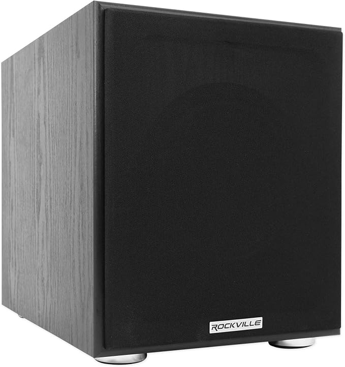 Rockville RPA60BT Home Theater Receiver Amp+ 5.25" White Ceiling Speakers+Sub - Image 6