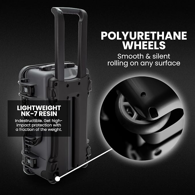 NANUK Wheeled Series 935 Lightweight NK-7 Resin Waterproof Protective Case - Image 2